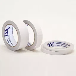 ETI Double Side Tissue Tape 3 Rolls (6 mm x 50 mtrTransparent) (Set of 3 Pcs)-68