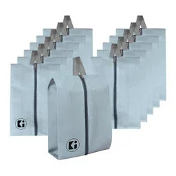 Kuber Industries Grey 12 Pieces Shoe Organisers-42