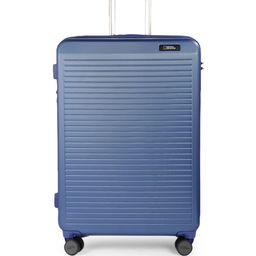 National Geographic Unisex Blue Textured Large Hard Trolley Bag-image-21