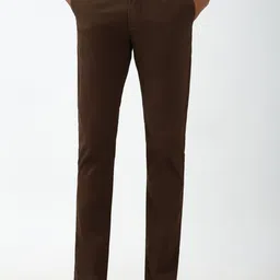 Peter England Casuals Men Slim Fit Trousers-image-99