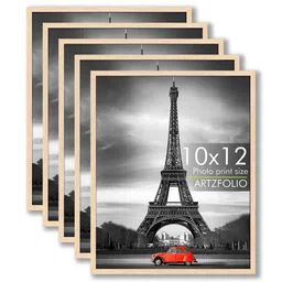 ArtzFolio Camel Brown 5 to 7 Pieces Wood Wall Photo Frames-5