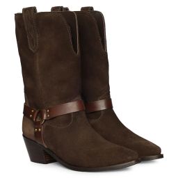 Saint G Womens Brown Leather Boots-picture-47