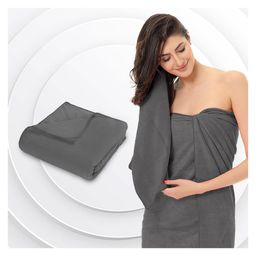 Sassoon Caldezonia 450 GSM Microfiber Bath Towel - Grey-image-59