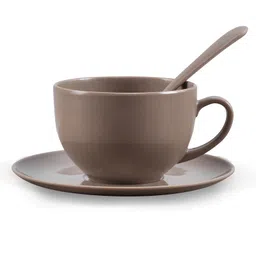 Superware Melamine Breakfast Mug - Peanut Single Tone (Set of 3)-picture-9