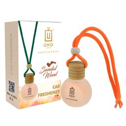 UNO AROMA Sandalwood Hanging Car Freshener 15ml-15