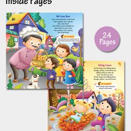 hellofriend books My Big Board Book of Nursery Rhymes : Simple and Vibrant Illustrations to Increase the Knowledge of Your Little One image 2