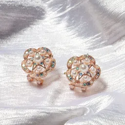 Maansh Contemporary Studs Earrings-image-4