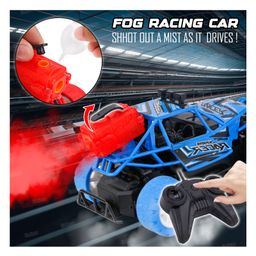 Fiddlerz Remote Control Car Off Road Speed with Water Mist Smoke Effect Remote Control Monster Rock Crawler Climbing Car Toy - Multicolor image 4