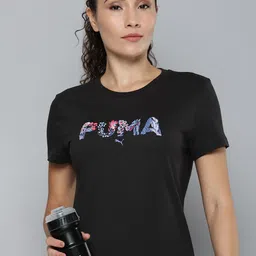 Puma Pure Cotton Brand Logo Embroidered Outdoor T-shirt-picture-19