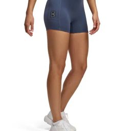 Under Armour Grey Run 96 Skinny Fit Shorts-image-41