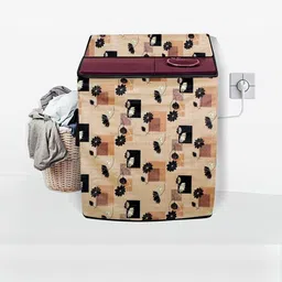 Stylista Waterproof and Dustproof PVC Washing Machine Cover-image-81