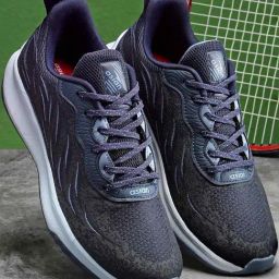 Asian Men's Navy Running Shoes-image-44