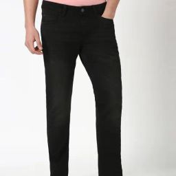 Peter England Black Slim Fit Jeans-picture-10