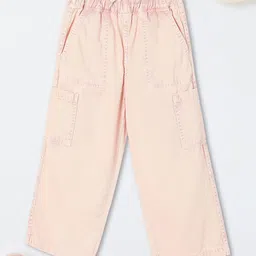 max Girls Solid Mis-Rise Regular Trousers-image-26