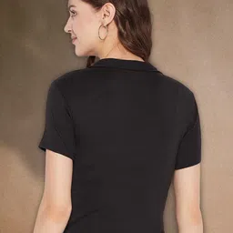 Moda Rapido Ribbed Layered Crop Top image 4