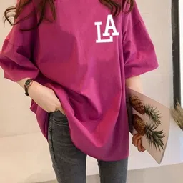 KPOP Women Typography Printed T-shirt-picture-0