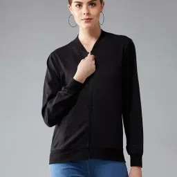 DOLCE CRUDO Black Cotton Jacket-image-17