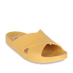 CL Sport by Carlton London Women's Yellow Slides-image-93