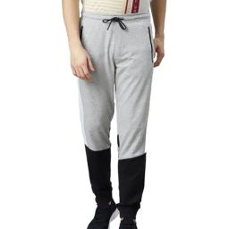 ALCIS Grey Cotton Joggers-image-47