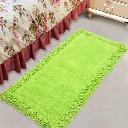 Saral Home Green Cotton Runner - Set of 1-64