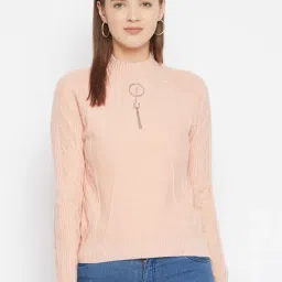 Duke Peach Self Design Sweater-picture-6