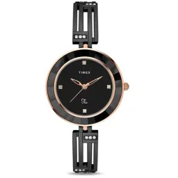 Timex Fria Women Black Round Analog Watch - TWEL16201-image-71