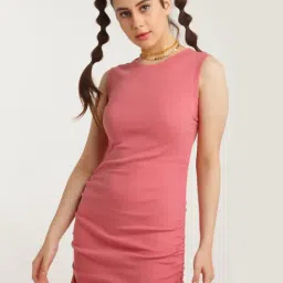 zink Z Pink Bodycon Dress-image-41
