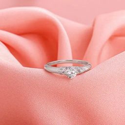 GIVA 925 Sterling Silver Bold Beauty Ring Fixed Size For Women-image-92