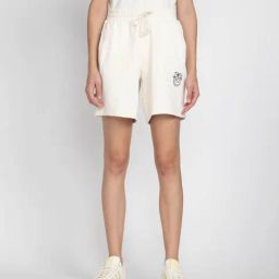 Adidas Originals Beige Printed Sports Shorts-image-62