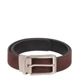 Hidesign Brown Leather Reversible Belt for Men-image-15