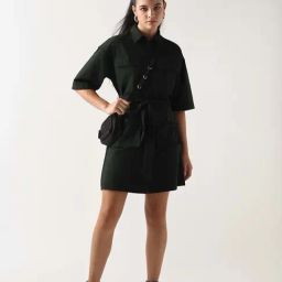 Bewakoof Black Regular Fit Dress-image-24