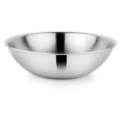 Prabha Stainless Steel Silver Tasla 28cm - Tri-Ply Induction Base - 4.3L-image-33