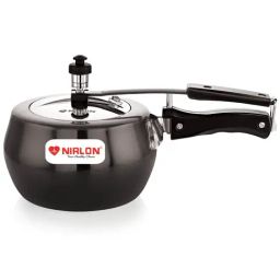Nirlon Black Hard Anodized Others HA_Matka Cooker 3Ltr INLID-15