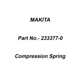 Makita Compression Spring Size 30 for TW0200, Part No 233377-0-20