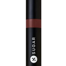 SUGAR Cosmetics Partner In Shine Transferproof Lip Gloss 15 Burnt Brunello - 3 ml-26