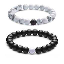 Divine souvenirs Unisex Set Of 2 Artificial Beaded Elasticated Bracelets-image-66