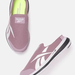 Reebok Women Woven Design Cushion Nest Running Mules with Brand Logo Print Detail-image-80