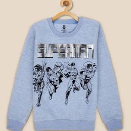 Kidsville Boys Blue Character Based Full Sleeves Sweatshirt-image-89