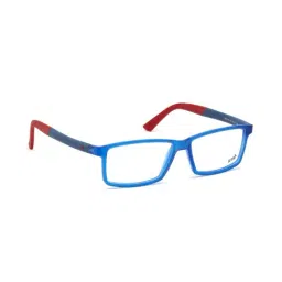 WEB EYEWEAR Blue Full Rim Rectangular Frame Designed in Italy image 2