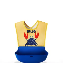 BAESD Infants Printed Feeding Essential Waterproof Silicone Tableware-29