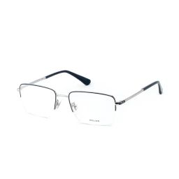 Police Blue Rectangular Eyewear Frames for Men VPLN12K57E70FR-picture-18