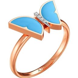 Joyalukkas 18k (750) Purity Rose Gold Wings of Serenity Diamond Rings-image-42