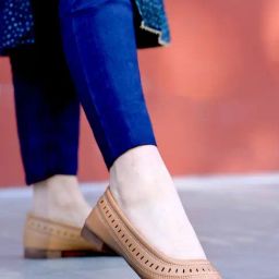 Shoetopia Women's Tan Flat Ballets-image-29