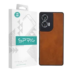 SPRIG Motorola Edge 50 PU Leather Back Cover Mobile Accessories-19