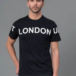 Red Tape Black Cotton Regular Fit Printed T-Shirt-picture-16