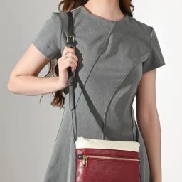 Lavie Red Color Block Sling Handbag-picture-6