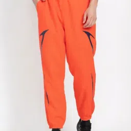 Adidas Red Regular Fit Striped Joggers-picture-24