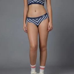 Feier Navy Stripes Hipster Panty-image-7
