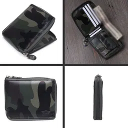 Metronaut Men Printed PU Two Fold Wallet image 5