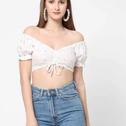 VASTRADO White Printed Top-image-107